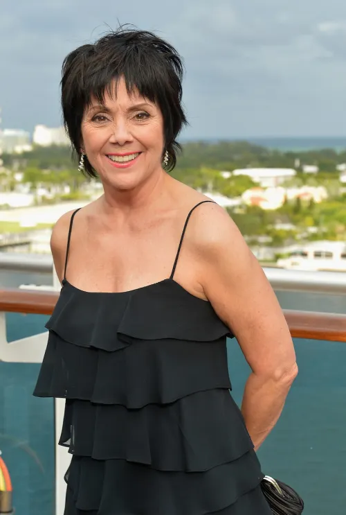 Joyce DeWitt at the Love Boat Cast Christening Of Regal Princess Cruise Ship at Port Everglades in 2014
