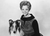 June Lockhart with Lassie