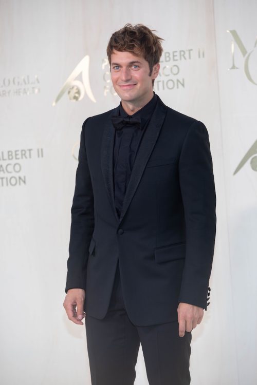 Lucas Bravo at the Monte-Carlo gala for planetary health in September 2021
