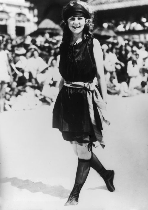 Margaret Gorman in the first Miss America pageant in 1921