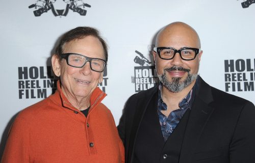 Monte Markham and Chris Roe at the 2019 Hollywood Reel Independent Film Festival in February 2019