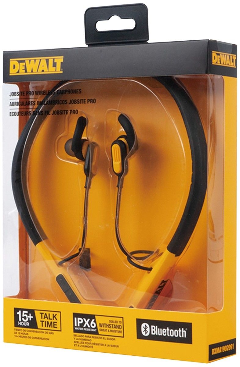 Dewalt noise best sale cancelling earbuds