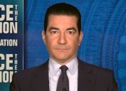 Former FDA commissioner Scott Gottlieb appearing on CBS News Face the Nation on Dec. 12, 2021