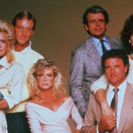 The cast of "Knots Landing"