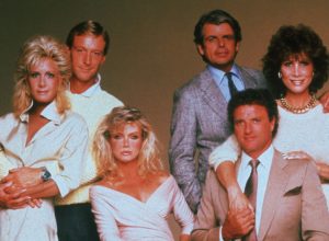 The cast of "Knots Landing"