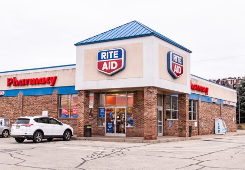 The Rite Aid Pharmacy, a retail chain throughout the country