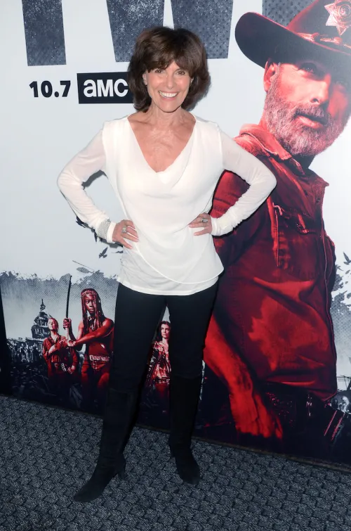 Adrienne Barbeau at the "Walking Dead" season 9 premiere in 2018