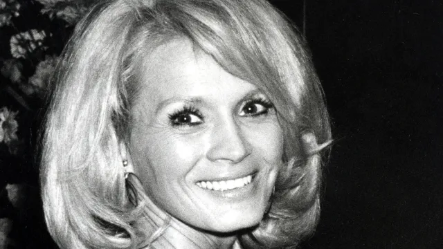Angie Dickinson at an NBC Affiliates Dinner in 1977