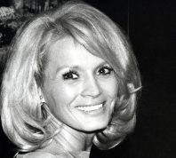 Angie Dickinson at an NBC Affiliates Dinner in 1977