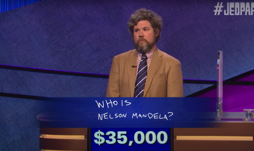 Austin Rogers on "Jeopardy!"