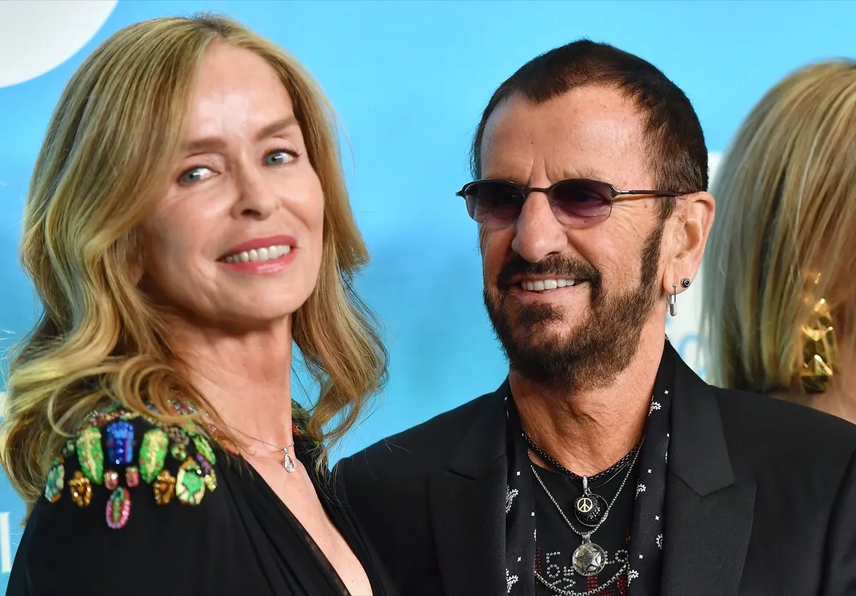 Barbara Bach and Ringo Starr in 2018