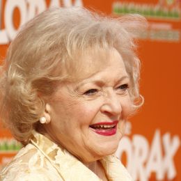 Betty White at the premiere of "The Lorax" in 2012
