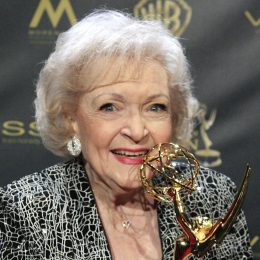 Betty White at the Daytime Emmy Awards Gala in 2015