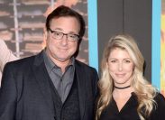 Bob Saget and Kelly Rizzo at the premiere of "The Zen Diaries of Garry Shandling" in 2018
