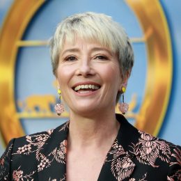 Emma Thompson at a screening of "Dolittle" in 2020