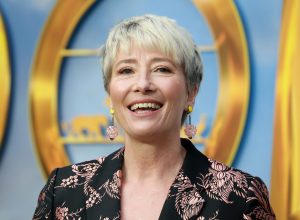 Emma Thompson at a screening of "Dolittle" in 2020