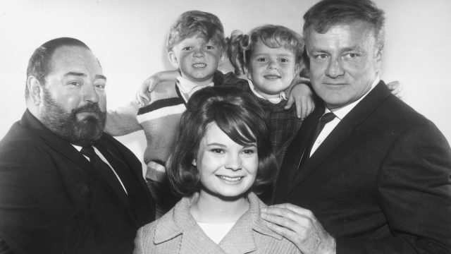The cast of "Family Affair" in 1966