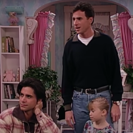 John Stamos and Bob Saget on "Full House"