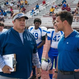 Kevin James and Taylor Lautner in Home Team