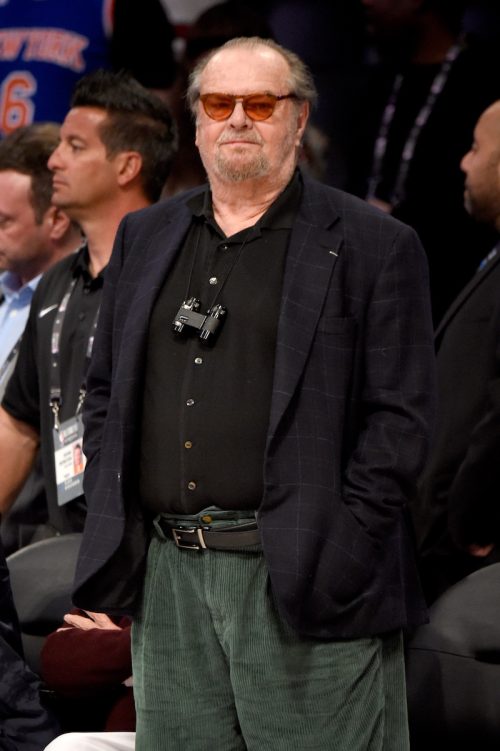 Jack Nicholson at the 2018 NBA All-Star Game