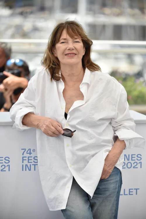 Jane Birkin at the 2021 Cannes Film Festival