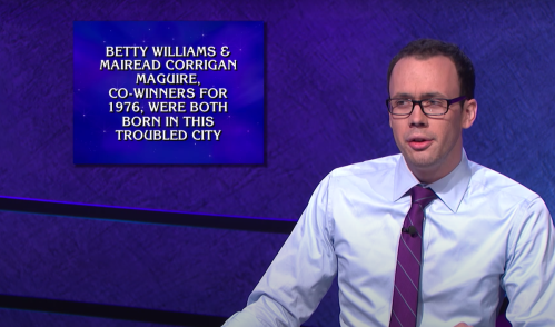 Jared Hall on "Jeopardy!"