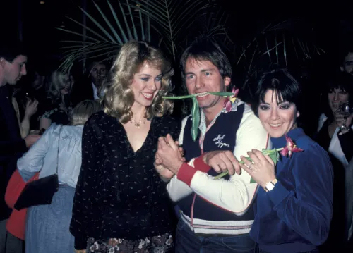 Jenilee Harrison, John Ritter, and Joyce DeWitt at a screening of "Angel Dusted" in 1981