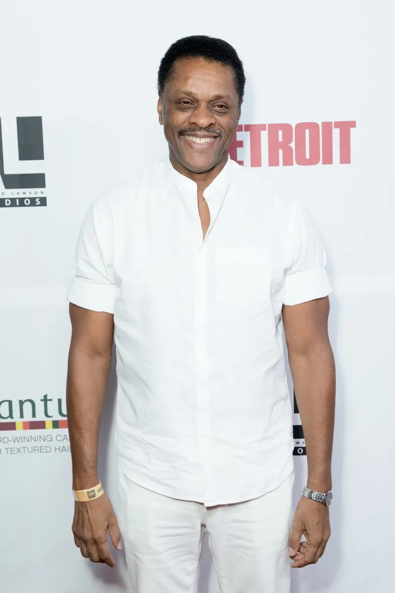 Lawrence Hilton Jacobs white outfit