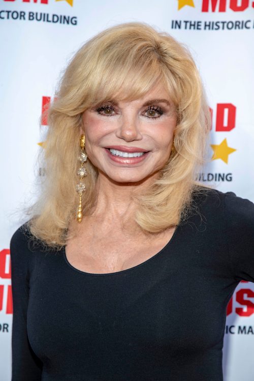 Loni Anderson at Barbara Eden and "I Dream of Jeannie" honored at The Hollywood Museum in 2019