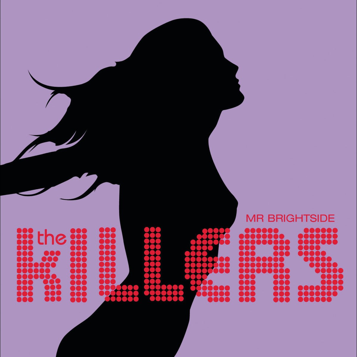 Single cover art for "Mr. Brightside" by The Killers