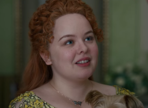 Nicola Coughlin on "Bridgerton"