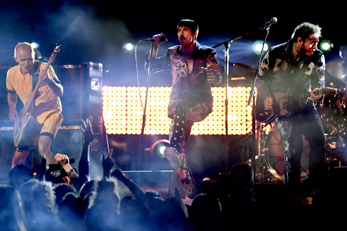 Red Hot Chili Peppers performing in 2019
