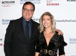 Bob Saget and Kelly Rizzo at Cool Comedy, Hot Cuisine 2019
