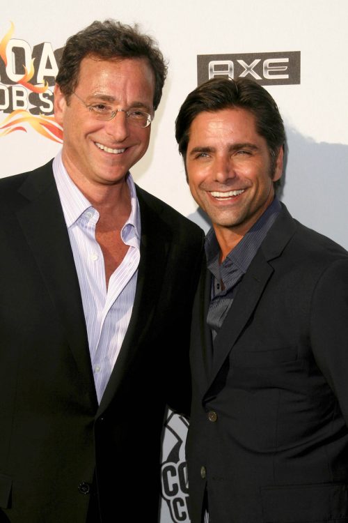 Bob Saget and John Stamos at "The Comedy Central Roast of Bob Saget" in 2008