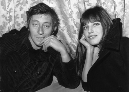 Serge Gainsbourg and Jane Birkin in 1969