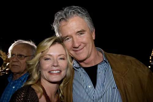 Sheree J. Wilson and Patrick Duffy at the "Dallas" 30th Anniversary Reunion in 2008