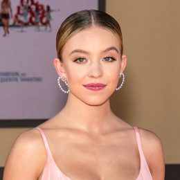 Sydney Sweeney at the premiere of "Once Upon a Time in Hollywood" in 2019