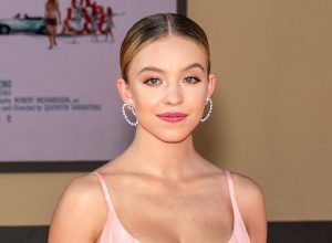Sydney Sweeney at the premiere of "Once Upon a Time in Hollywood" in 2019