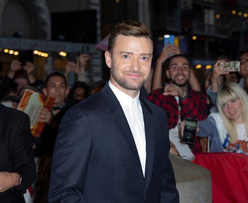 Justin Timberlake attends Songwriters Hall Of Fame 50th Annual Induction And Awards Dinner in 2019