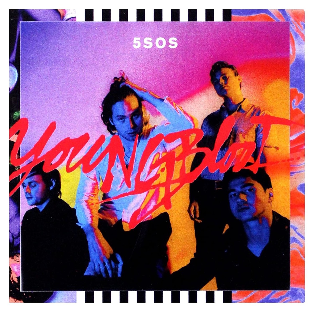 Single cover art for "Youngblood" by 5 Seconds of Summer