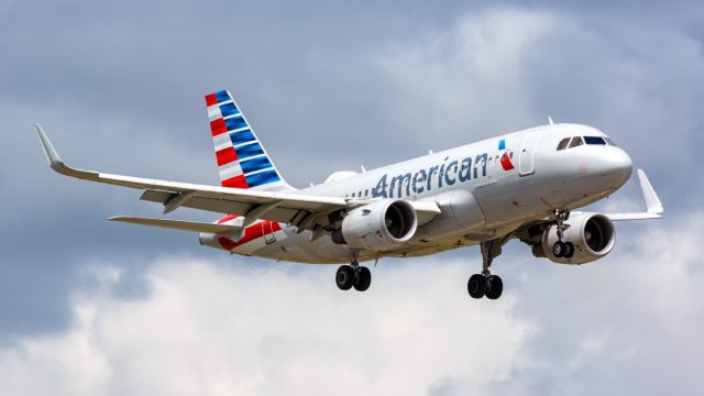 American Airlines Airbus A319 airplane