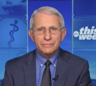 Dr. Anthony Fauci appearing on ABC News' This Week on Jan. 23, 2022