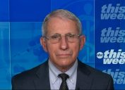 Dr. Anthony Fauci appearing on ABC News' This Week on January 2, 2022