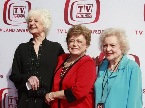 bea arthur rue mcclanahan and betty white on the red carpet
