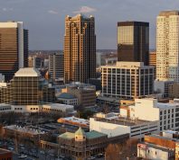 The skyline of Birmingham, Alabama