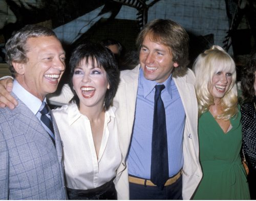 Don Knotts, Joyce DeWitt, John Ritter, and Suzanne Somers in 1979