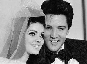 Elvis and Priscilla Presley wedding day