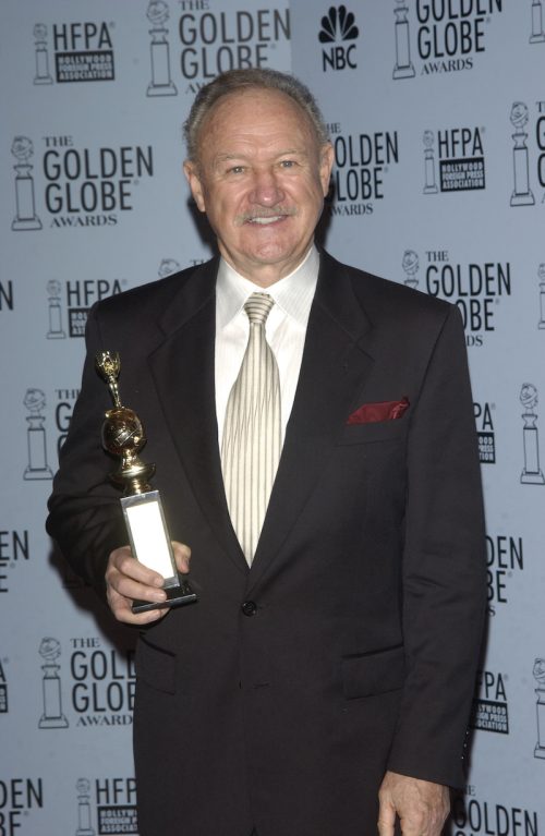 Gene Hackman at the 2003 Golden Globe Awards