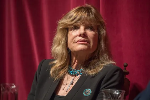 Katharine Ross at a 50th anniversary screening of "Butch Cassidy and the Sundance Kid" at the 2019 Plaza Classic Film Festival
