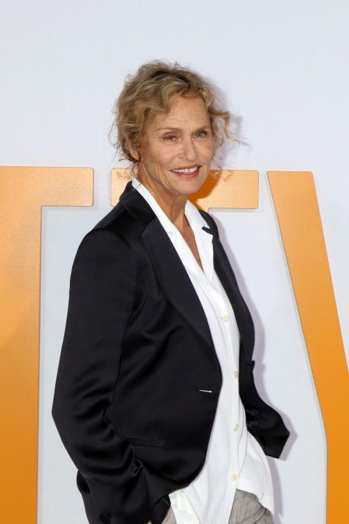 Lauren Hutton at the premiere of "I Feel Pretty" in 2018